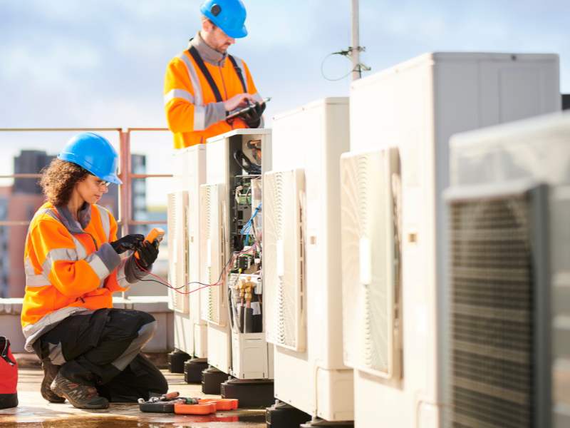 Professional air conditioning maintenance services in Johannesburg by KFRCOOL